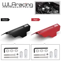 Nueva polea de alternador de alta calidad y cubierta de correa para Subaru WRX y STy 02-17 rojo/negro