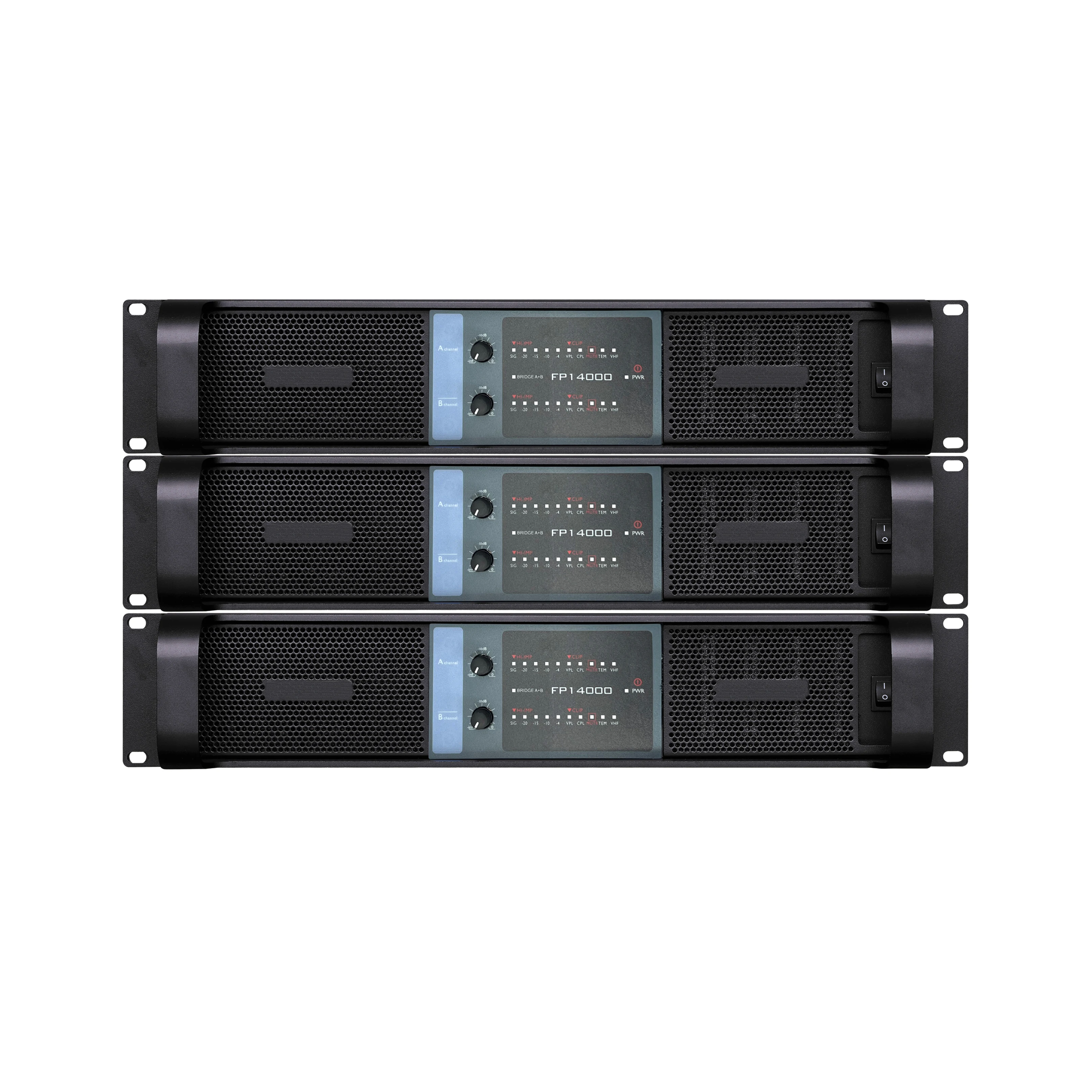 Factory Price FP14000Q 2 Channel 2x2350w High-power Digital Power Amplifier
