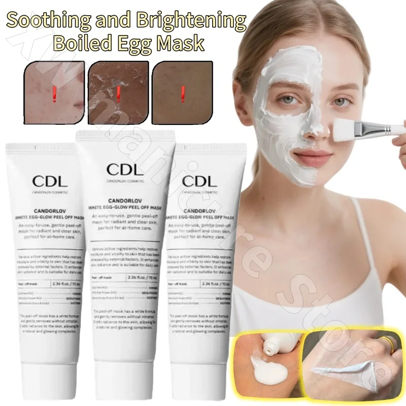 CDL Boiled Egg Mask Hydrating Moisturizing Firming and Brightening Improving Dry Dull and Sensitive Skin Applying Mask 70ml