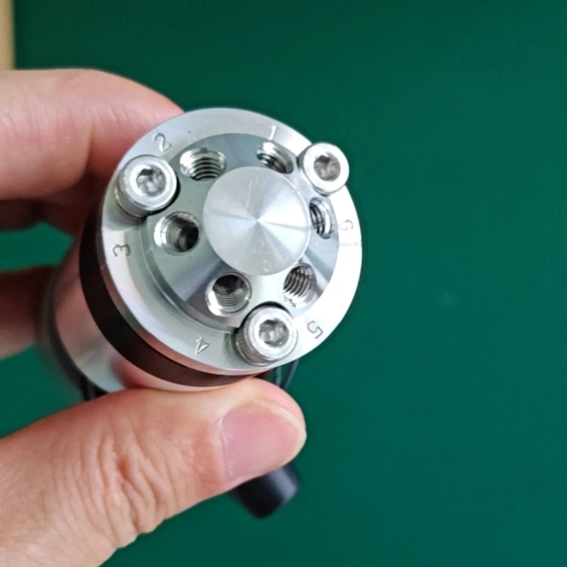 8725i صمامات عينة يدوية للمختبر عالية الدقة ذات ست منافذ لـ HPLC