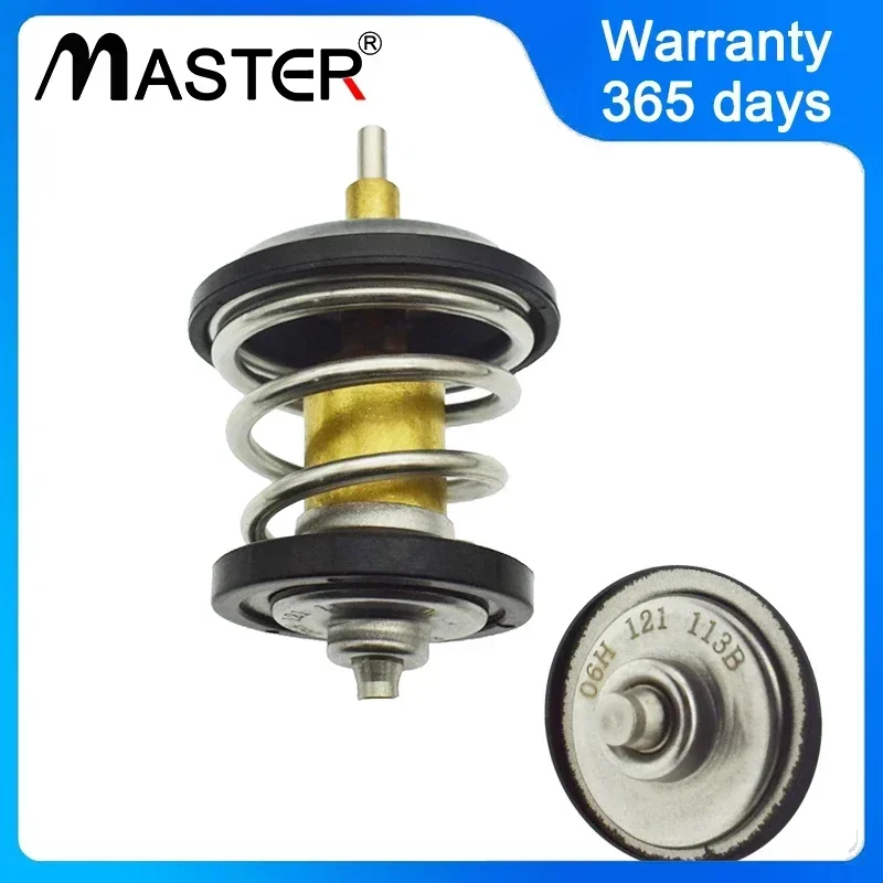 95-105 ℃ Thermostat 06H121113B Coolant Thermostat for Audi A3 A4 VW Jetta Passat CC Tiguan 2006-2018 06H 121 113 B 06H 121 113B