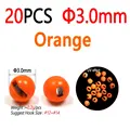 20pc 3.0mm Orange
