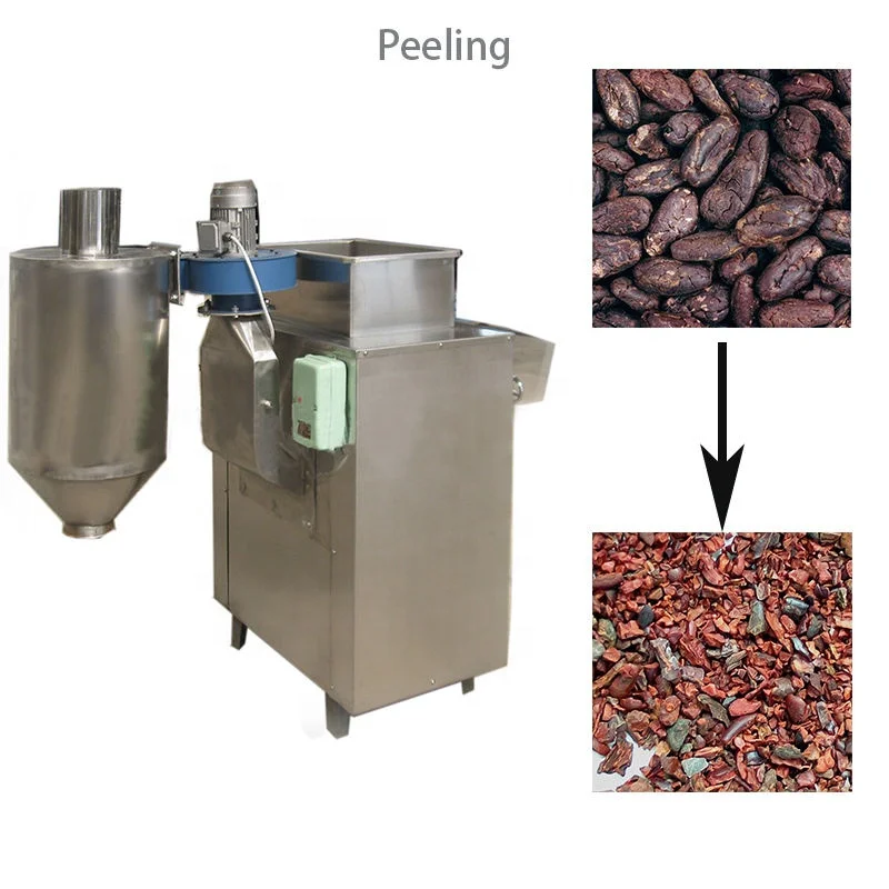 Automatic Cocoa Powder Production Line Cocoa Bean Processing Machine