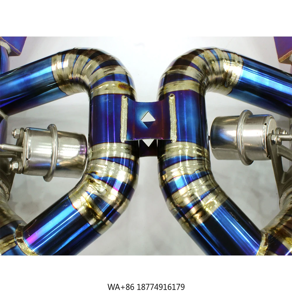 

Suitable for 650S V8 3.8Tcat back exhaust system adjustable exhaust system titanium alloy exhaust