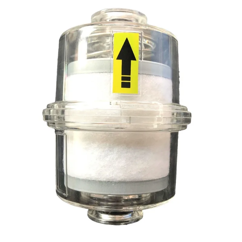 Oil separation mist removal device for 2XZ 2X vacuum pump Oil separation exhaust filter KF25 KF40 interface 0.1 micron