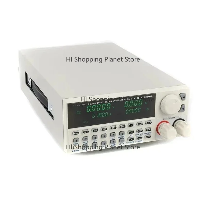 

pei-qiKEL103 102 Programming Di-gital Control DC Electronic Load Tester 300W/150W 120V 30A RS232 USB Connect