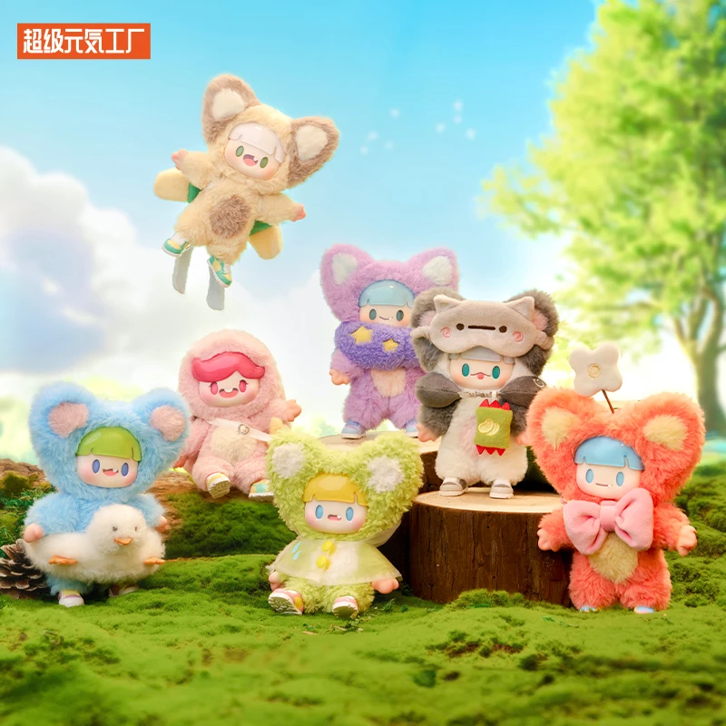 

Authentic Adou Colorful Life Vinyl Face Surprise Box Full Of Vitality Kawaii Set With Clip Style Charm Multi Pose Girl Toys