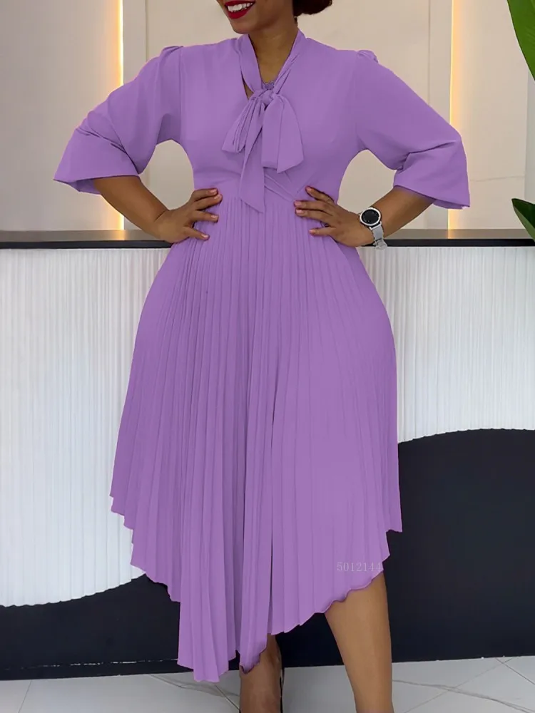 Vestido Midi Dashiki africano elegante para mujer, ropa tradicional de otoño e invierno, estilo de mujer de sueños de hadas 2025