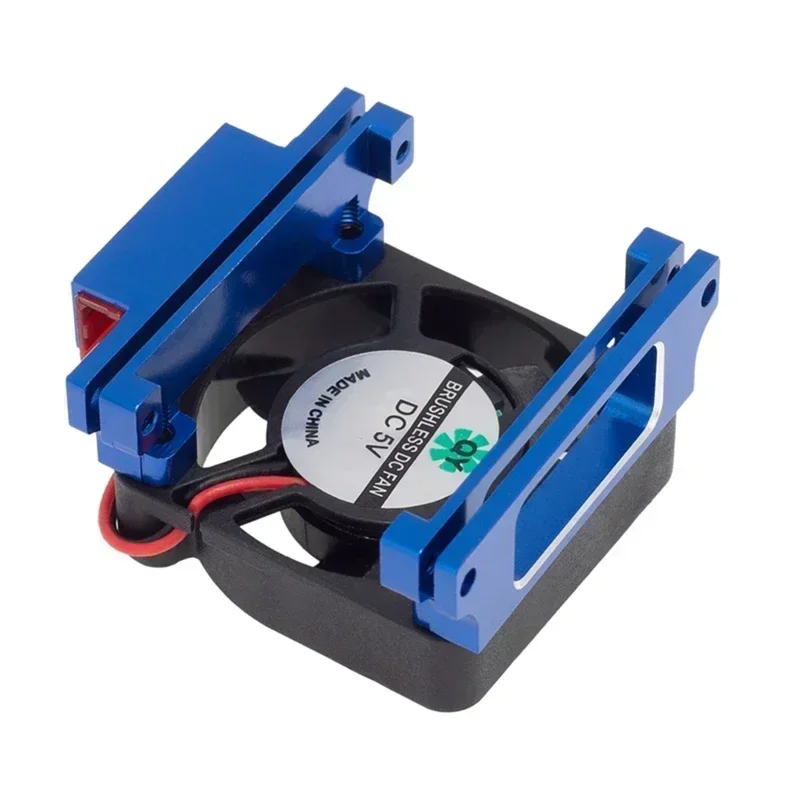 Metal Velineon ESC VXL-3 VXL 3S Heat Sink Cooling Fan for Trxs Bandit Rustler Stampede Slash 2Wd / 4X4 VXL Parts