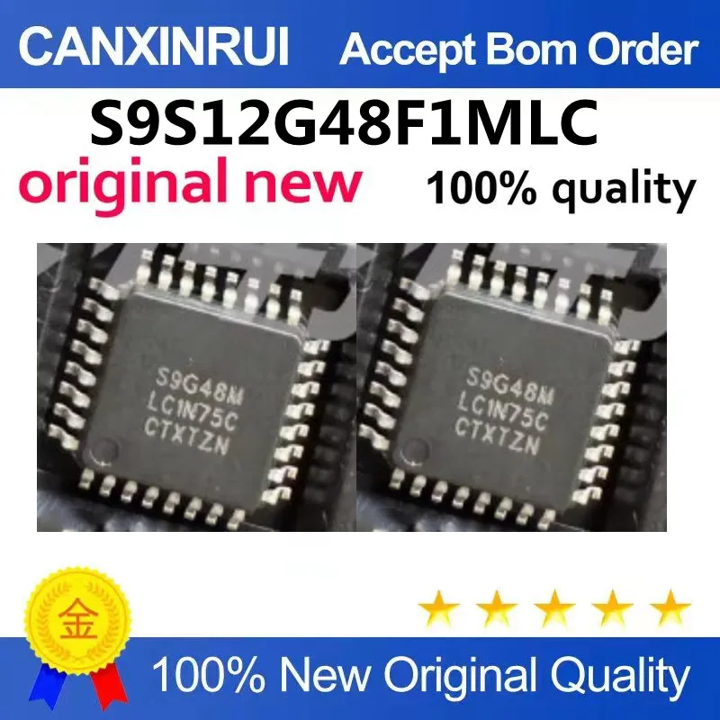 S9S12G48F1MLC; Printed Circuit Board S9G48M QFP32 Encapsulation Microcontroller IC Brand New Original