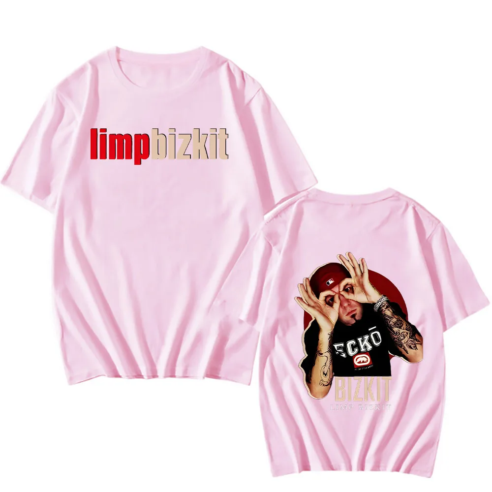 Vintage Limp Bizkit Printing T-shirt Cotton Creative Tshirts Round Collar Short Sleeve Tee-shirt Casual Men Women Tops Gift Idea