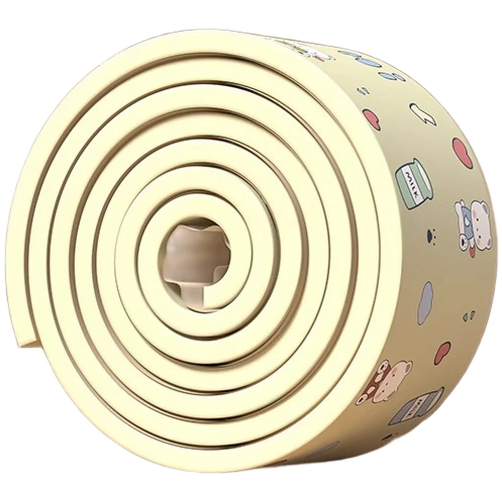 2m/Roll Soft Corner Protector Baby Proofing Edge And Corner Guards Foam Furniture Bumper Strips Table Corner Protection Strips
