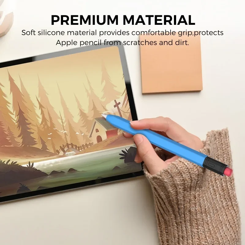 Etui na pióro Apple Pencil 3 USB C 2023 Antypoślizgowe, odporne na zarysowania etui na Apple Pencil 3 3. generacji Akcesoria Nowe