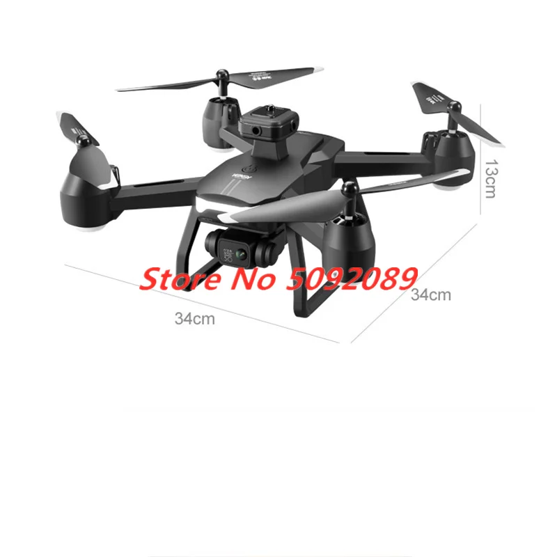6K Dual Camera Drone 360° Obstacle Avoidance Quadcopter Option Flow Hovering Remote Control Drone 200m Distance Aricraft Boy toy