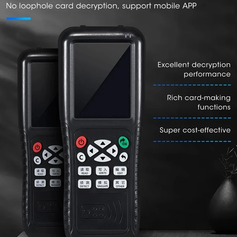 M05K Smart Card Reader Writer RFID Copier X100 USB Port Access Card Programmer Duplicator Copy Encrypted Keys 125Khz 13.56Mhz