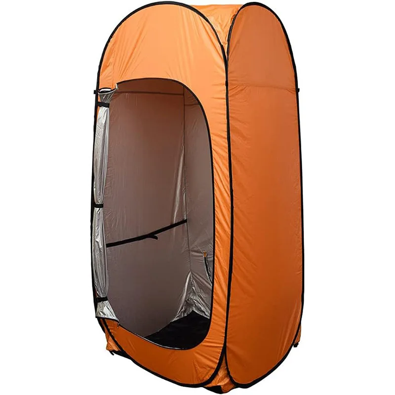 

Orange Emergency Japanese Style Single Capsule Tent Outdoor Portable Disaster Relief Rescue Emergency Tent