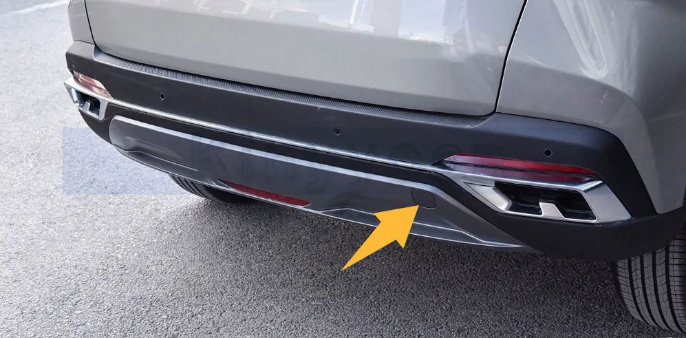 غير مصبوغ المصد الأمامي أو الخلفي سحب هوك غطاء لشيري أومودا 5 2022 2023 2024 الوفير سحب العين غطاء تغليف