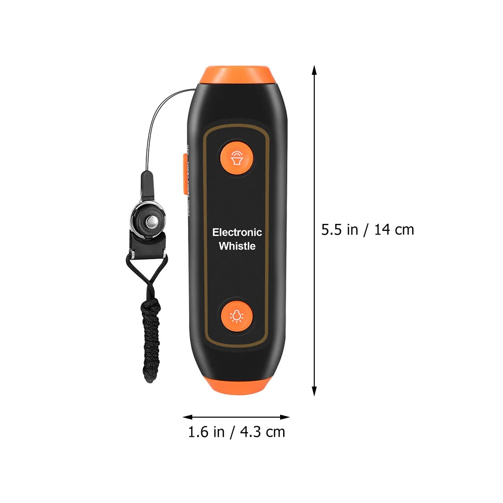 

Hand Emergency Whistle Electronic Coaches with Lanyard Orange Whistles for Referees