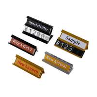 2 Rows Combined Price Label RMB Dollar RMB Euro Symbol Number Digit Cubes Stick For Showcase Merchandise Sale