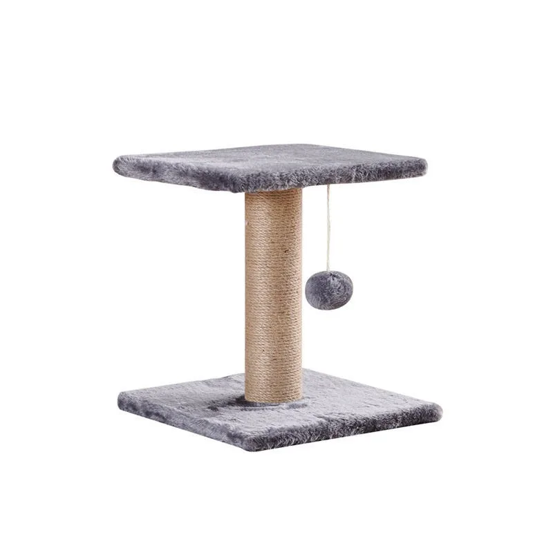 Safe and simple design indoor small cat climbing frame scraping tree cat climbing tree scraping column