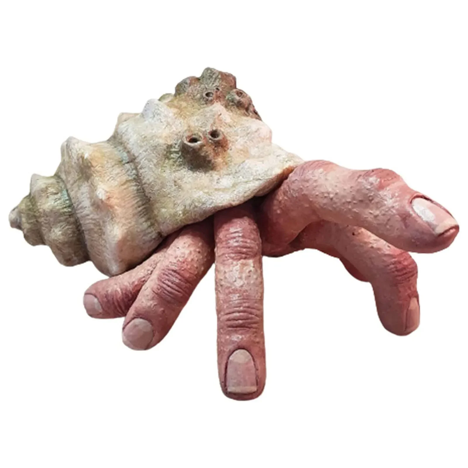 Fingercrab Creepy Weird Realistic Horror Resin Model Statue Figurine Craft Ornament Yard Art Ornament Garden Decor Outdoor