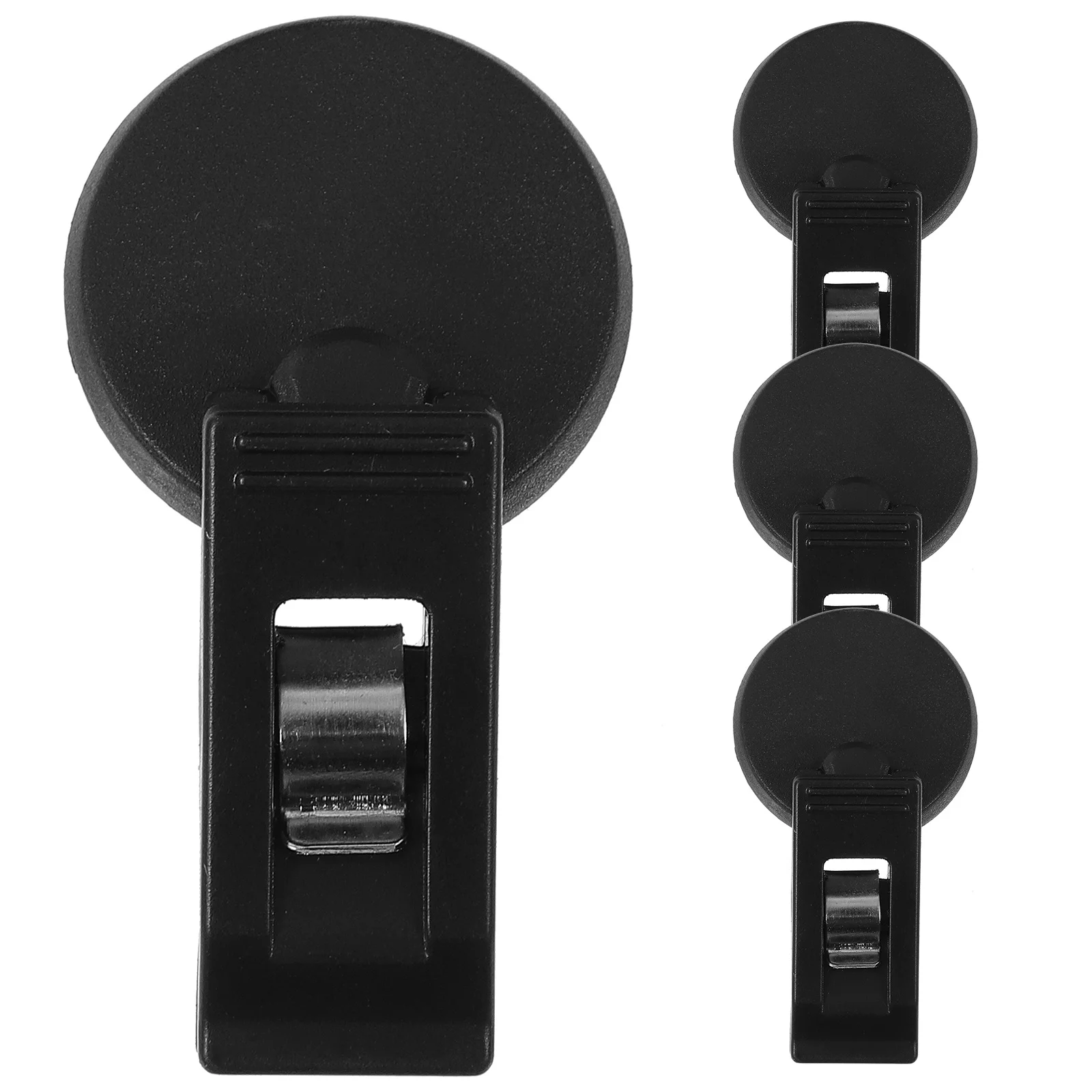 

4Pcs Car Certificate Fixing Clips Premium Durable Car Mounted Clip for Card Bill Glasses Holder Storage Organizer