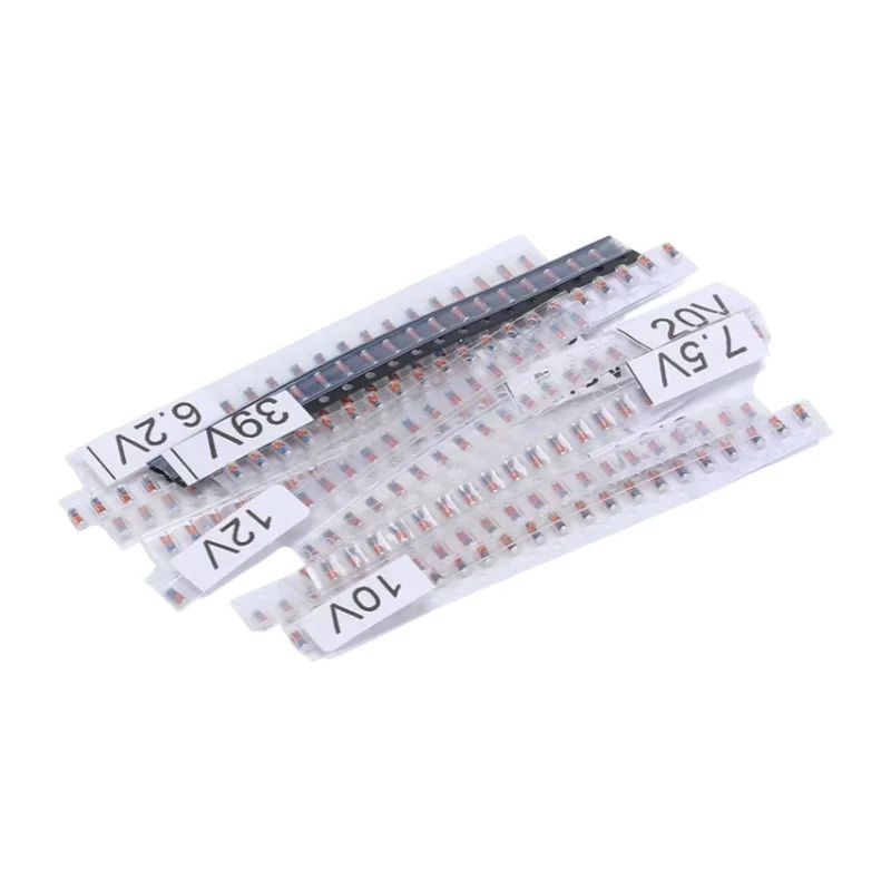 280PCS 14values * 20PCS ZMM 0.5W SMD voltage regulator diode kit 3V-39V ZMM3V ZMM3V3 ZMM3V6 ZMM4V7 ZMM5V1 ZMM5V6 ZMM6V2