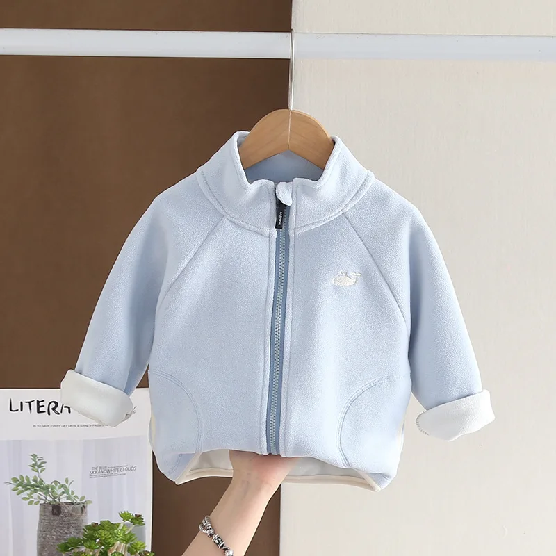 

New Autumn Winter Baby Girls Clothes Children Boys Thick Warm Jacket Toddler Clothing Fashion Kids Coat Infant Tracksuits