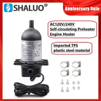 Calentador de agua generador diésel de 500W, 1000W, 2000W, 120V, 240V, precalentador autocirculante, termostato, calentadores, piezas de chaqueta diésel
