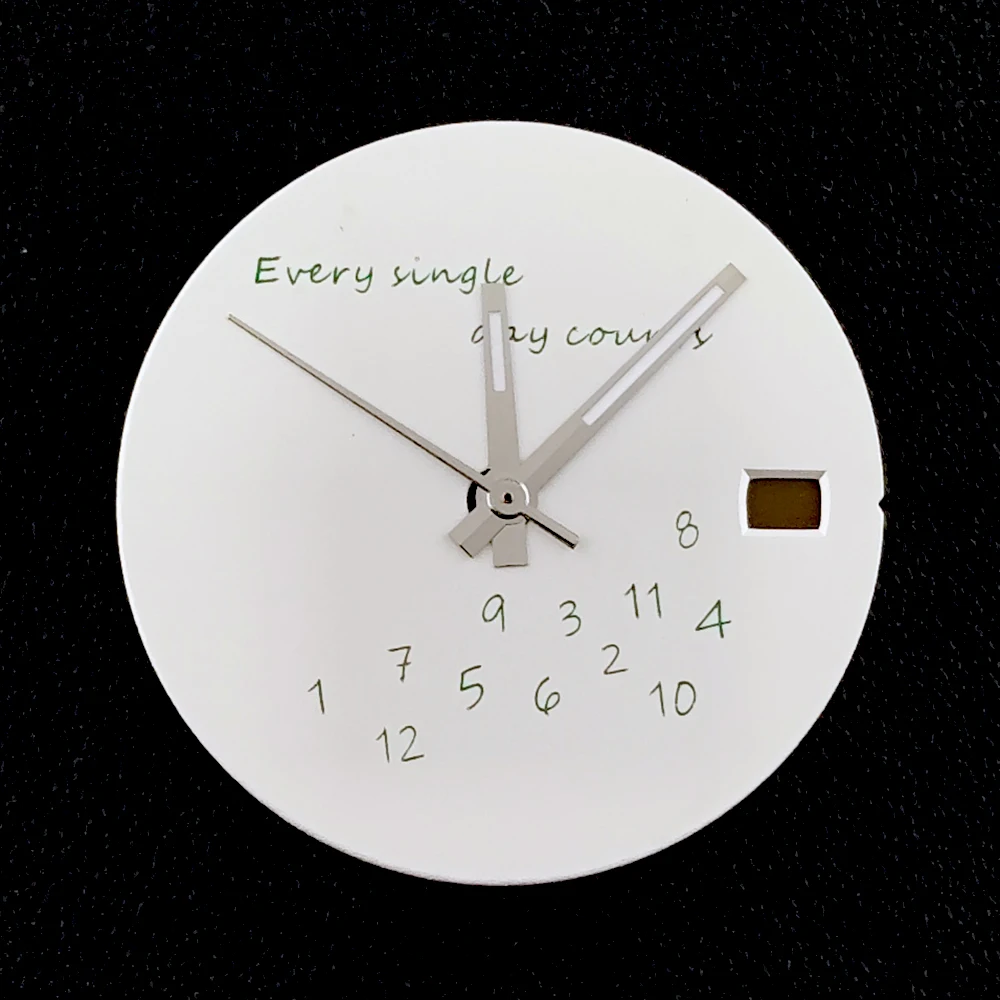 28.5mm custom logo dial men's watch without illuminated dial NH35 movement watch accessories