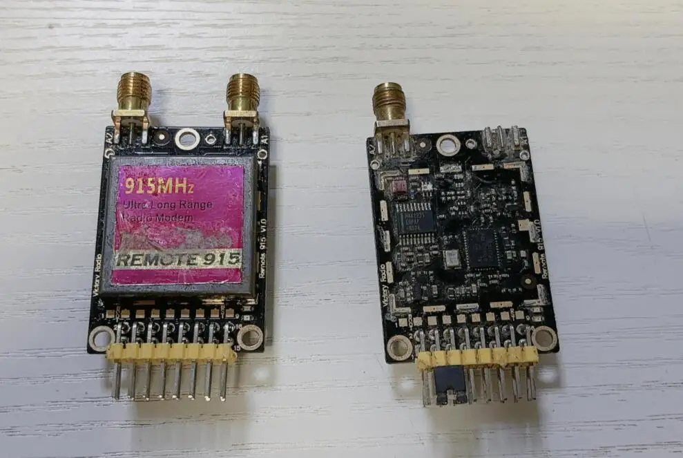 1pair Used 70% new 20db RDF900 915Mhz 40KM Long Range Radio Modem Remote 900 900M 915M 902-928MHz Data Transceiver HEX for RC FC