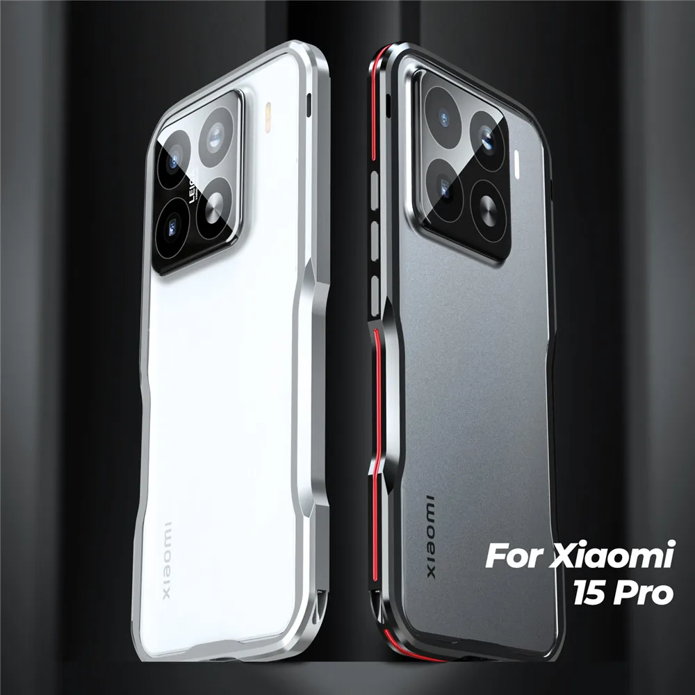 

Original LUPHIE Metal Frame For Xiaomi 15 Pro Bumper Case Aviation Aluminium Protective Cover Skin For Xiaomi 15 Mi 15 pro