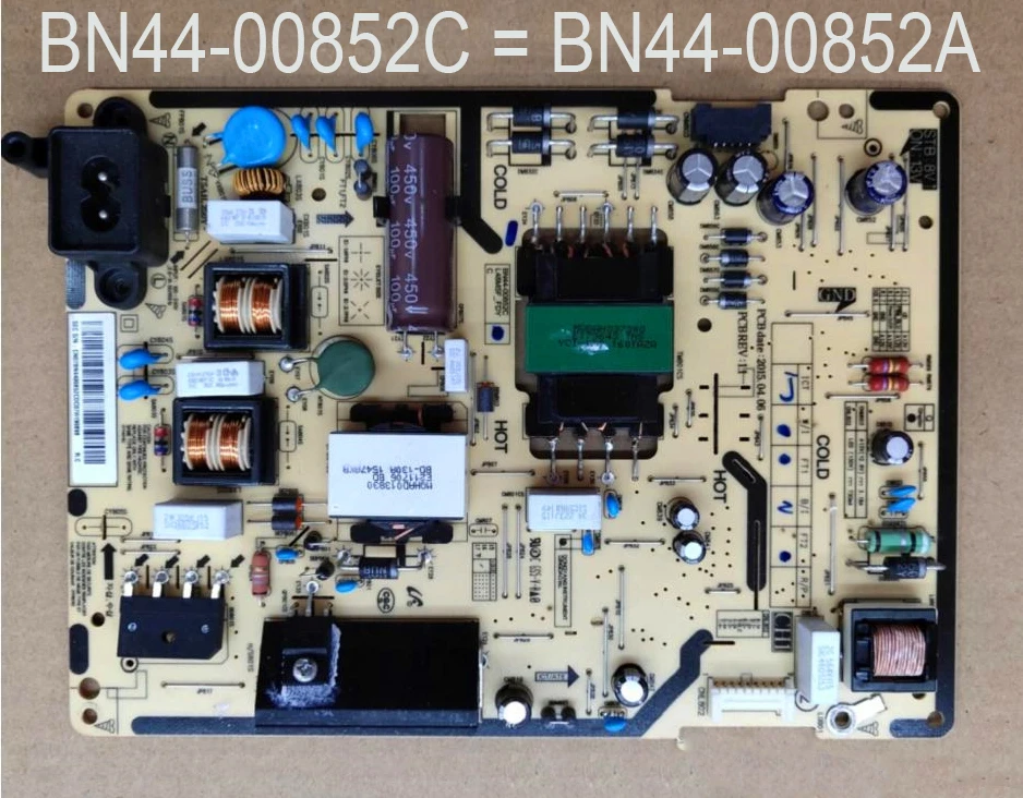 BN44-00852C = BN44-00852A L48MSF-FDY High Quality Power Supply Board is for UA43M5100AG UA43M5100AK UA40J5200AK UA40J5200AR TV