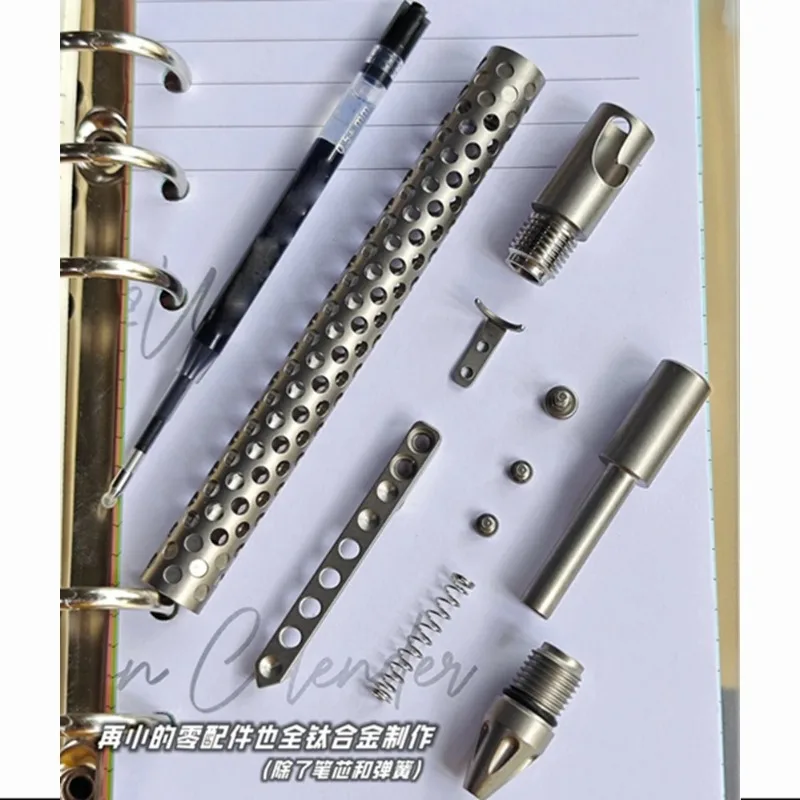 

EDC Titanium Alloy Pen With Collection Writing Multi-functional Portable Outdoor EDC Tools
