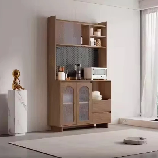 

Hot Sales Modern Style Nordic Style Wood Display Cabinets With Glass Doors Chinese Living Room Glass Display Storage Cabinet For