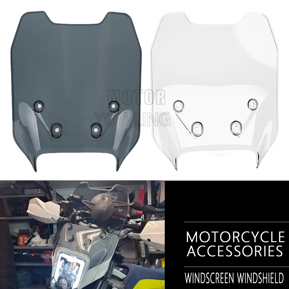 オートバイフロントガラスウインドスクリーンウインドディフレクターハスクバーナ-701-sm-enduro-supermoto-fc-fe-fx-tc-te-tx-125-250-300-350-450-501