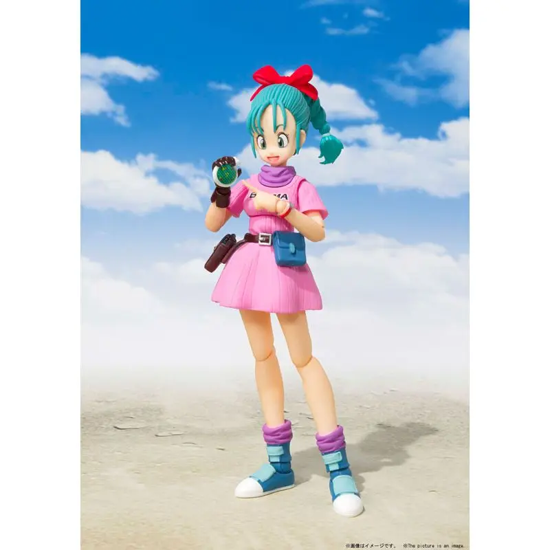 Dragon Ball Z Bulma figura S.H.Figuarts Bulma Anime comienzo de una gran colección de aventuras figuras modelo juguetes regalos de cumpleaños