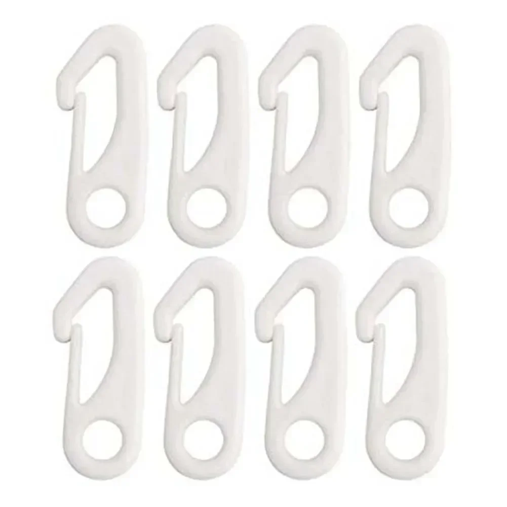 Effortless Flag Attachment Heavy Duty Flagpole Snap Hook Clips Compatible With All Standard Grommeted Flags Set Of 8