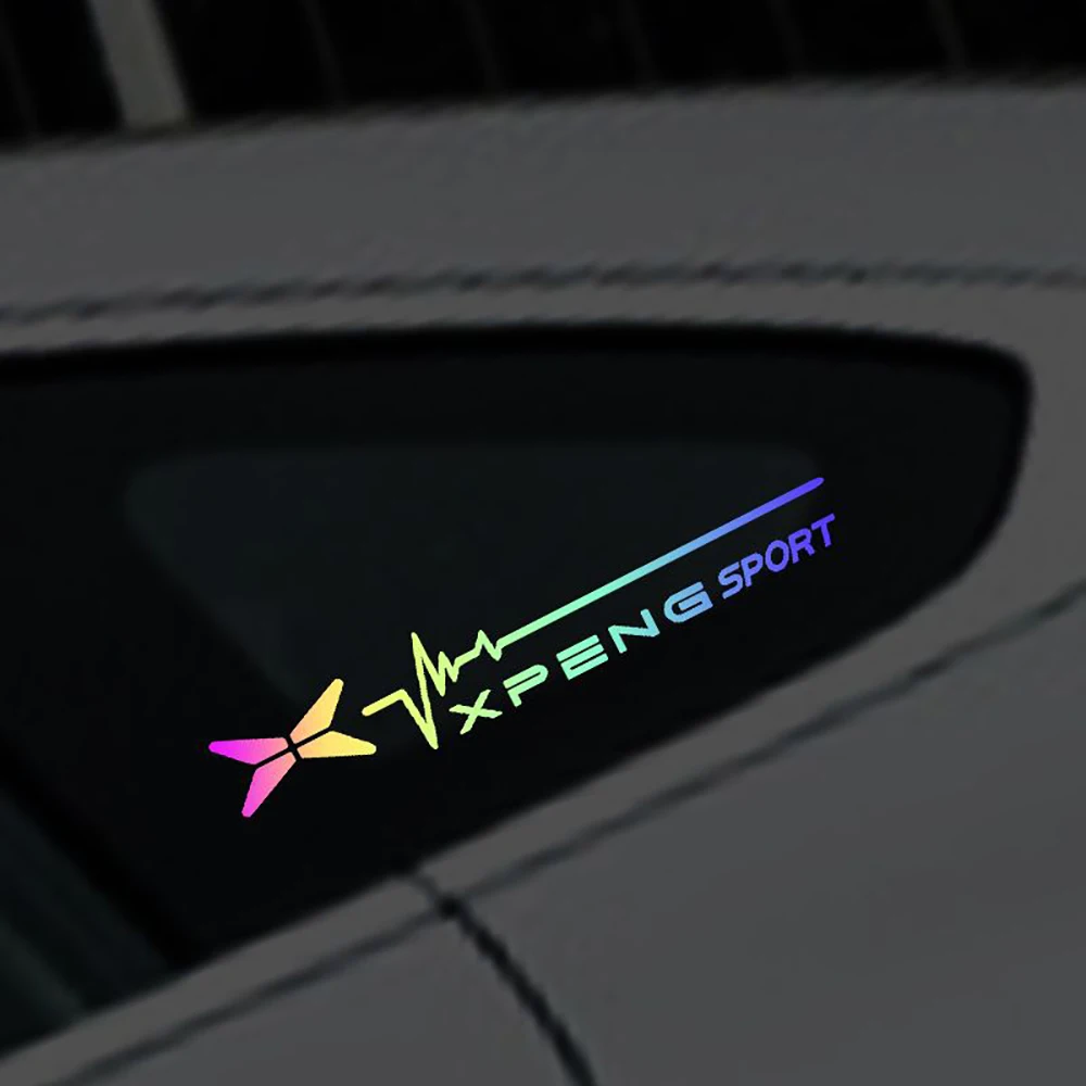 

For Xpeng G9 G6 P7 P5 Car Triangular WindowSticker Side Window Glass Decorative Sticker Personalized modification accessories