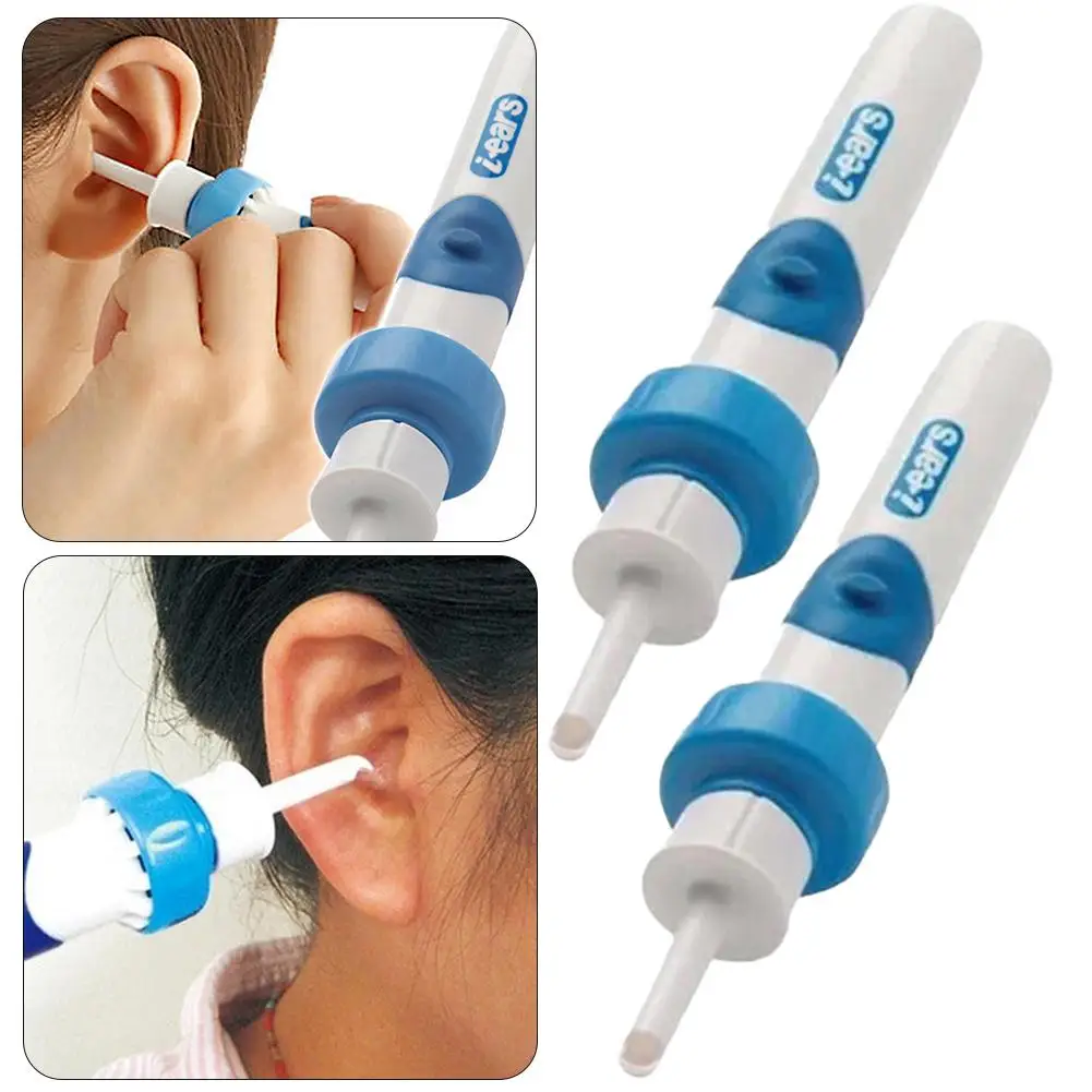 1pcs Portable Automatic Earwax Removal Kit Electric Earwax Ear Remover Cleaning Vacuum Kit Suction Electric Earspoon