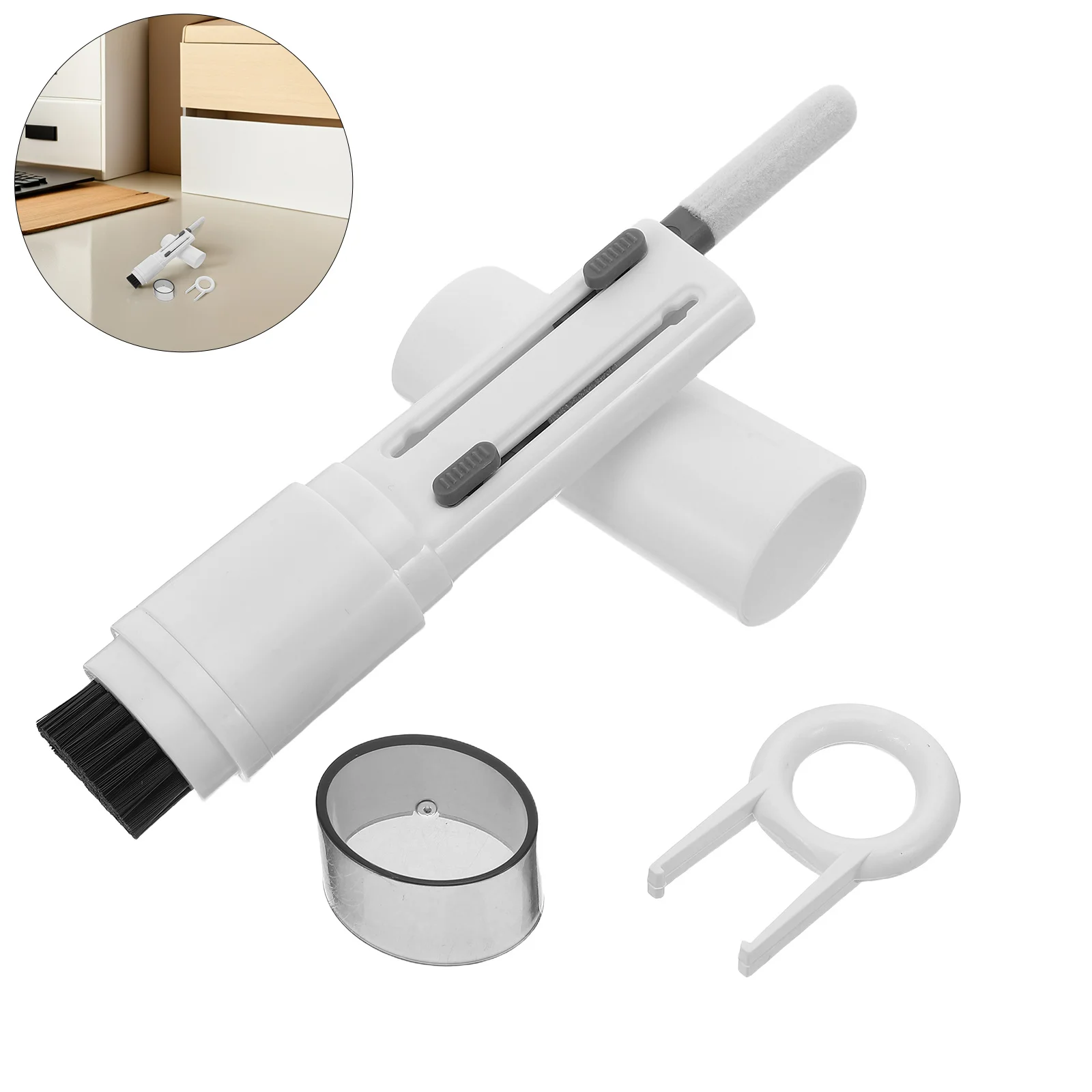 

6-In-1 Cleaning Kit For Earbuds Keyboards Phones Laptops Multifunctional Electronic Dust Removal Tool Mini Cleaner Brush