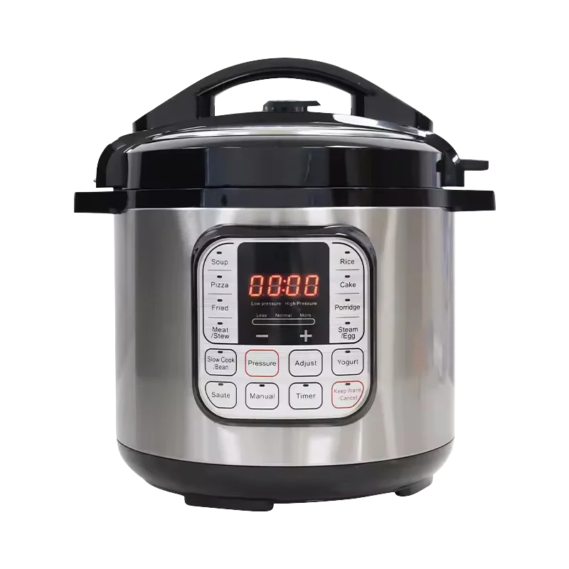BALASHOV 5L Elektrischer Schnellkochtopf Edelstahl Smart Multicooker für die Küche Slow Cooker Reiskocher Dampftopf Speisenwärmer 220V 3