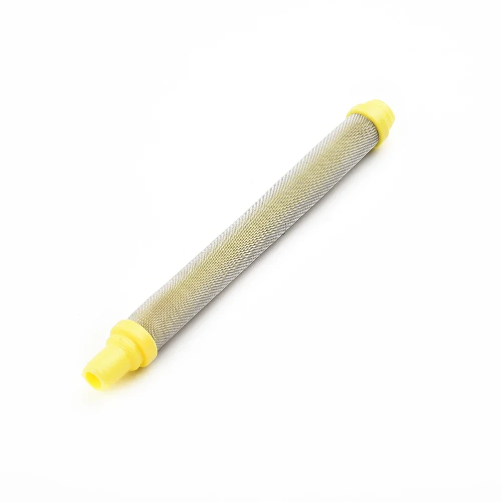 

5pcs 100Mesh Airless Spray Tool YELLOW Filter Insert 304 Stainless Steel Suitable For Use As A Direct Replacement On Spray Tools
