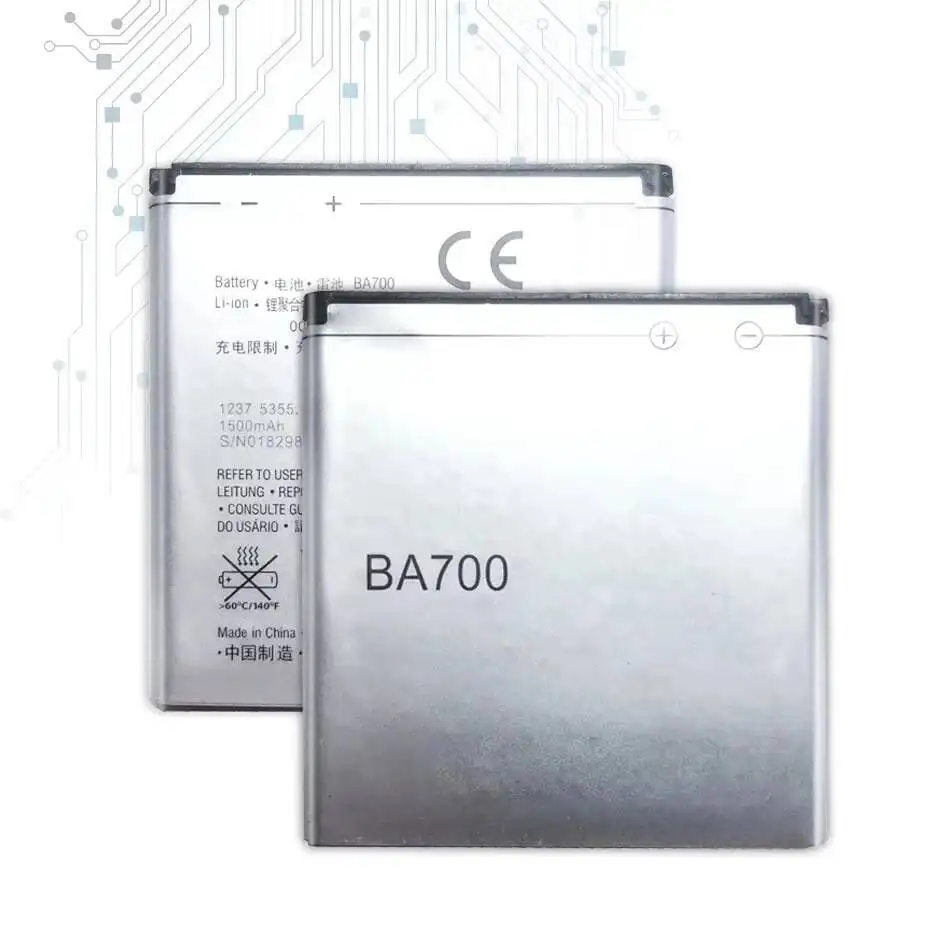 

Mobile Phone Battery BA700 1500Mah For Sony Ericsson Mt11i Mt15i Mk16i St18i St18a SO-03C Xperia Neo Pro V Ray