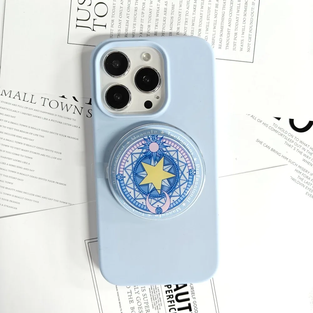 Sailor Moon Suporte para celular Expansível Suporte Dobrável Magsafe PopSockets Magnético para Iphone Griptok para ipad