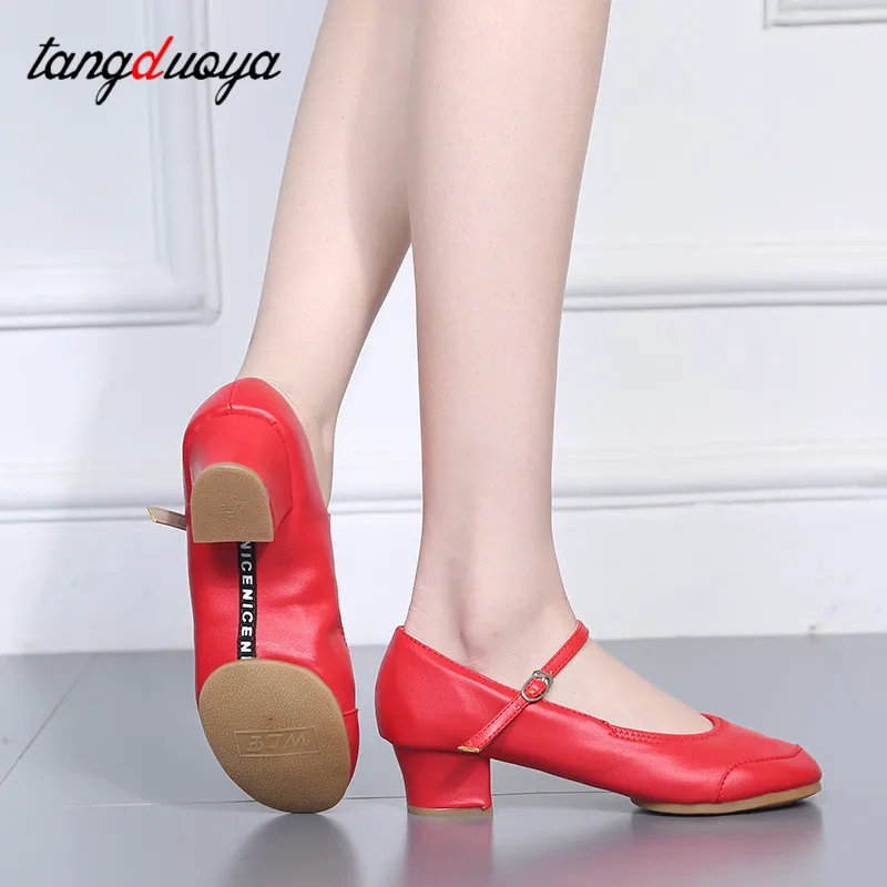 Ballroom Dance Shoes Woman Girl\'s Latin Modern Dancing Shoes Closed Toe Girls Salsa Tango Practice Dance Shoes Sandals