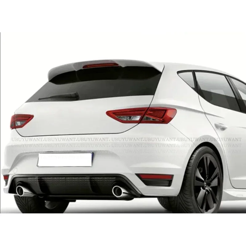 For Seat LEON MK3 2012-2020 Car Roof Spoiler Rear Top Wings Body Kits Exterior Accessories