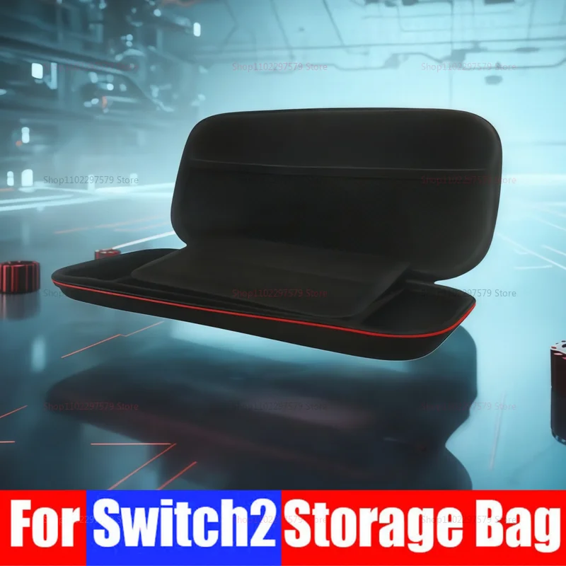 

Новинка 2025 года, жесткий чехол для переноски Switch 2, противоударная портативная сумка для хранения, сумка на молнии для Switch 2, аксессуары для консоли
