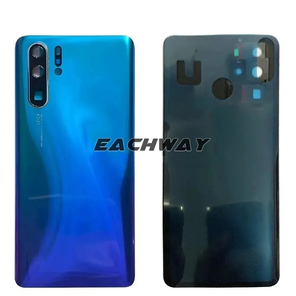 Vetro per Huawei P30 Pro coperchio della batteria alloggiamento della porta posteriore sostituzione della custodia posteriore per Huawei P30 coperchio della batteria con obiettivo della fotocamera