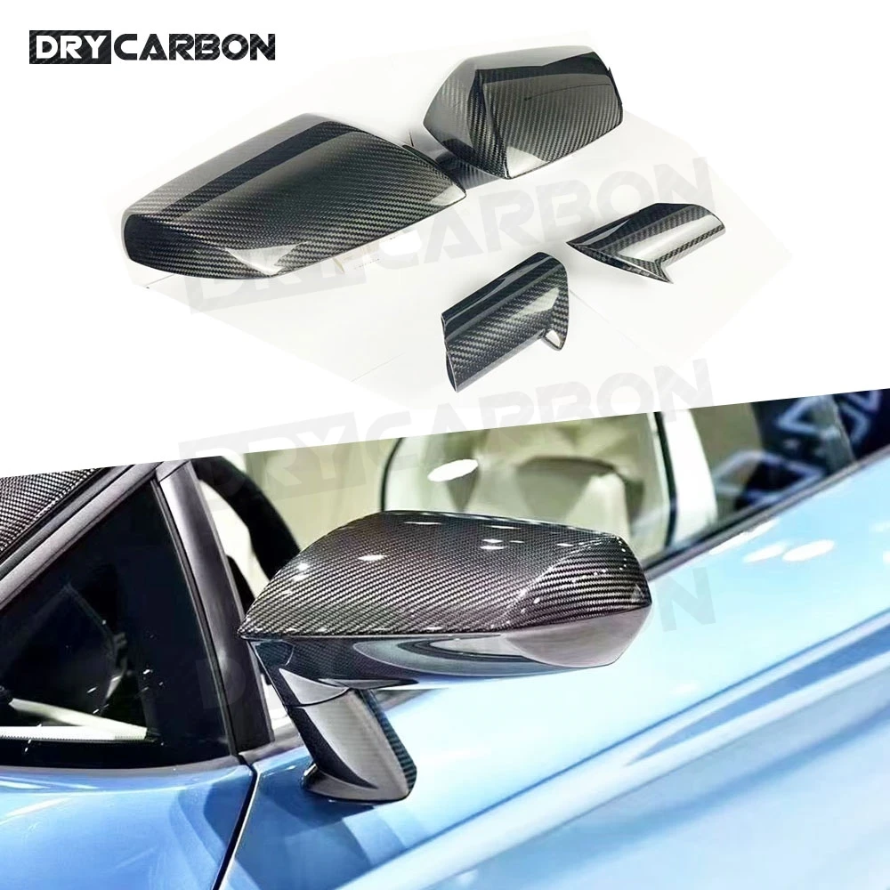 

Dry Carbon Fiber Car Rearview Mirror Covers Stickers Car Accessories For Lamborghini Aventador LP700 LP720 2011-2016